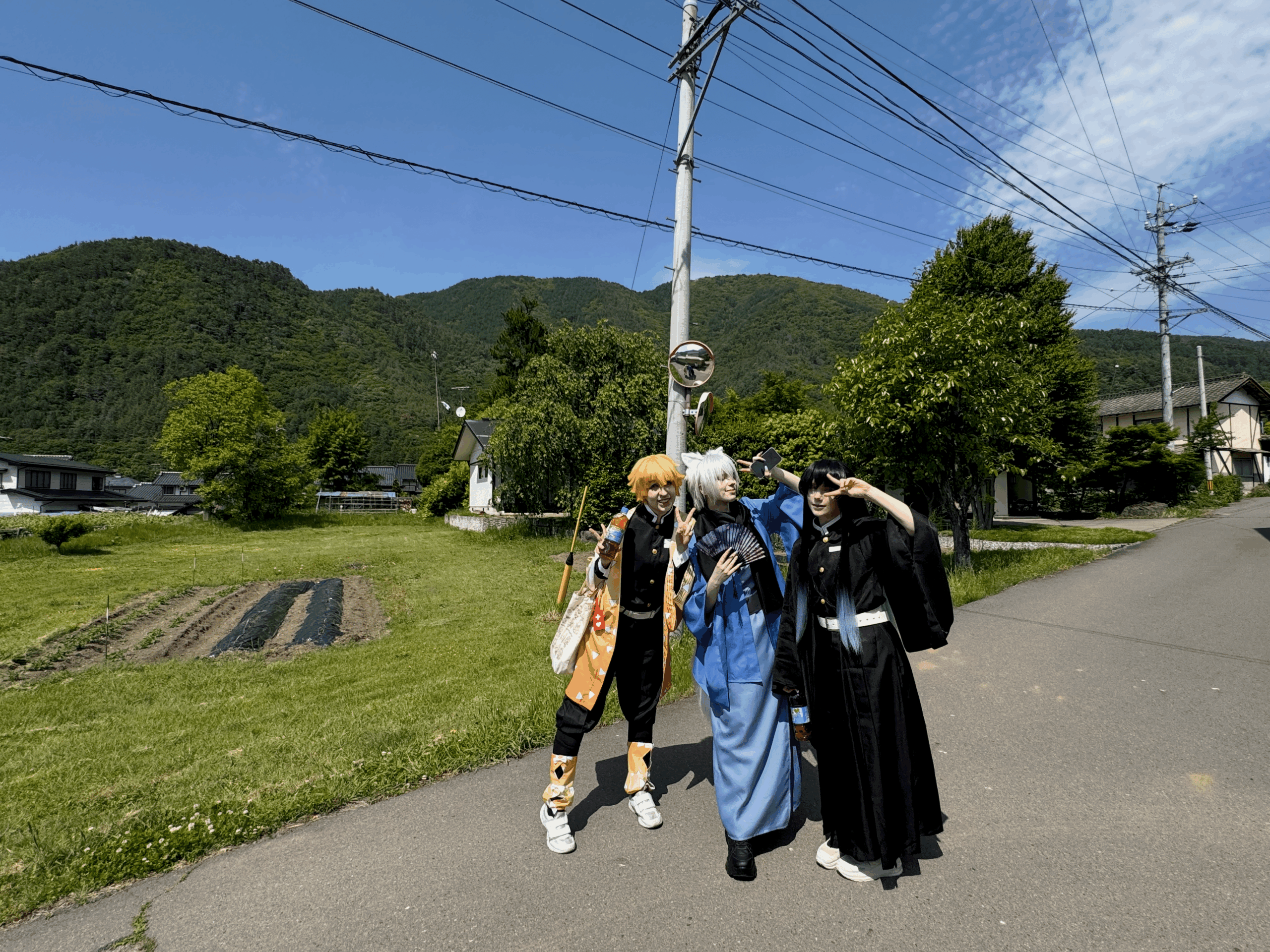 NagaCosの古民家宿でコスプレ撮影を楽しむ宿泊者